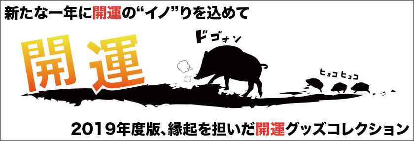 2019年開運グッズコレクション