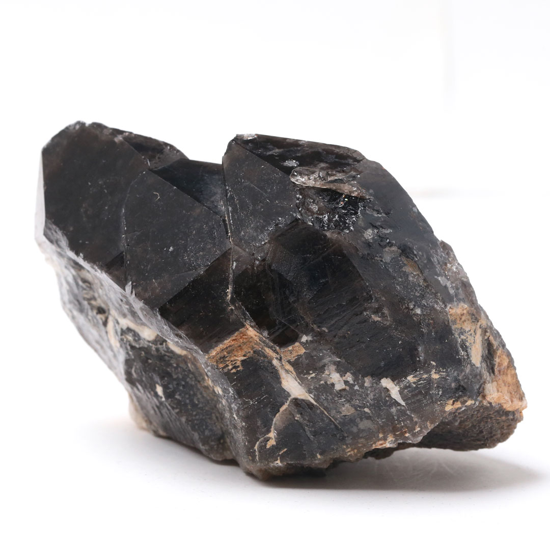 天然黒水晶原石 250g 中国・山東省産* 000000016527