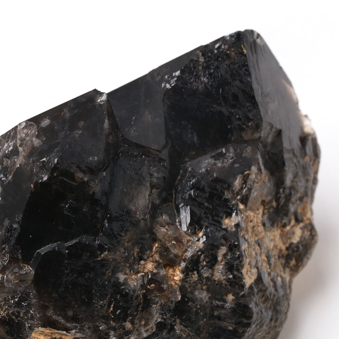 天然黒水晶原石 250g 中国・山東省産* 000000016527